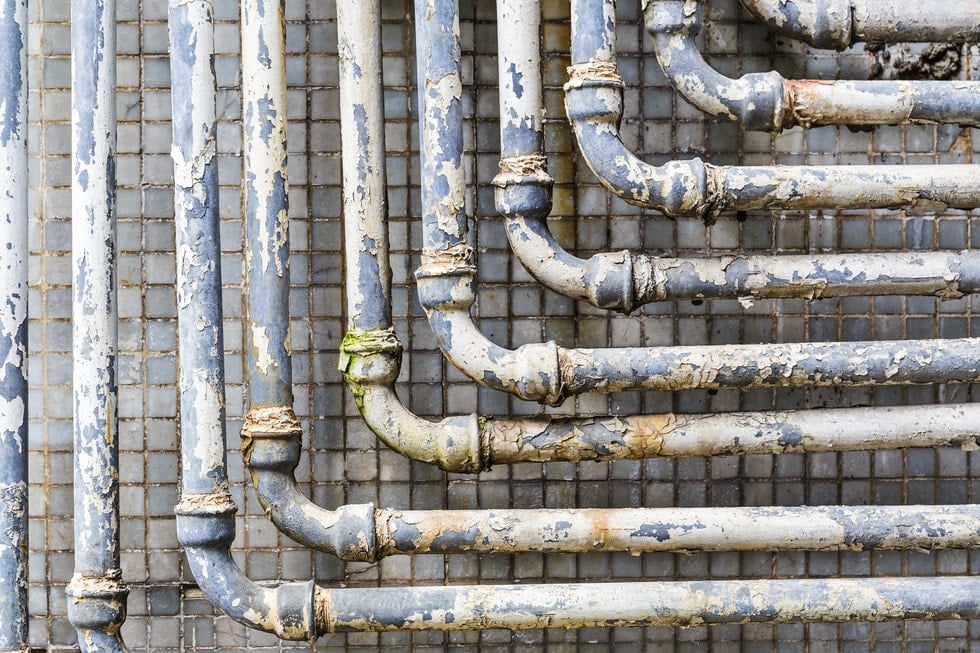 Hochwertige Wasser- und Abwasserleitungen